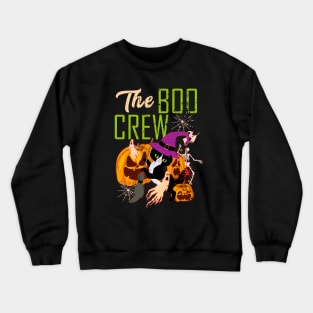 The Boo Crew Halloween Crewneck Sweatshirt